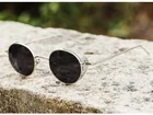 Солнцезащитные очки круглые, винтажные, классические, с защитой от синего спектра, 2021