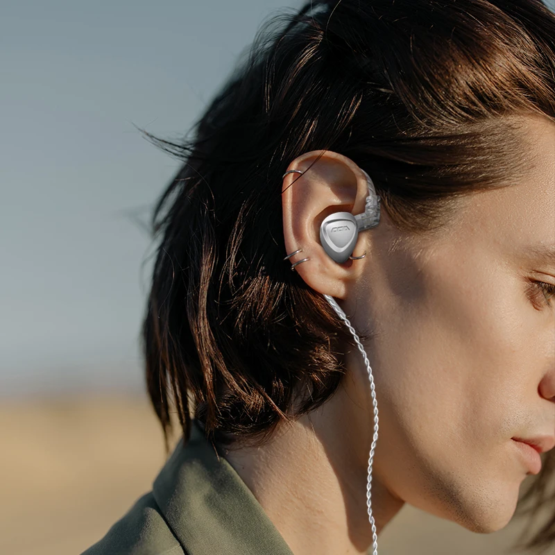 Наушники CCA CKX из чистого металла гибридные Hi-Fi мониторы басы наушники с