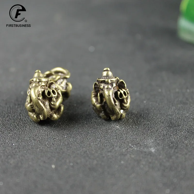 Мини лорд Ганеша Будда статуя слон Бог скульптуры Ганеш статуэтки Чистая медь