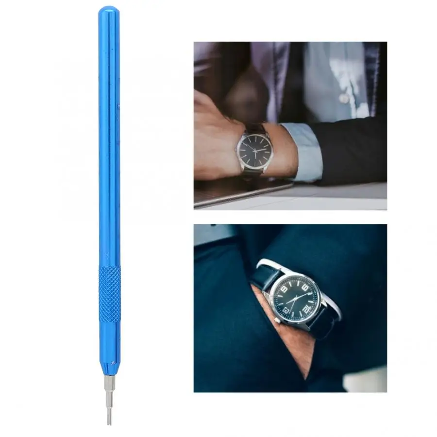 Алюминиевая ручка стальная головка пружинный шуруповерт портативные часы