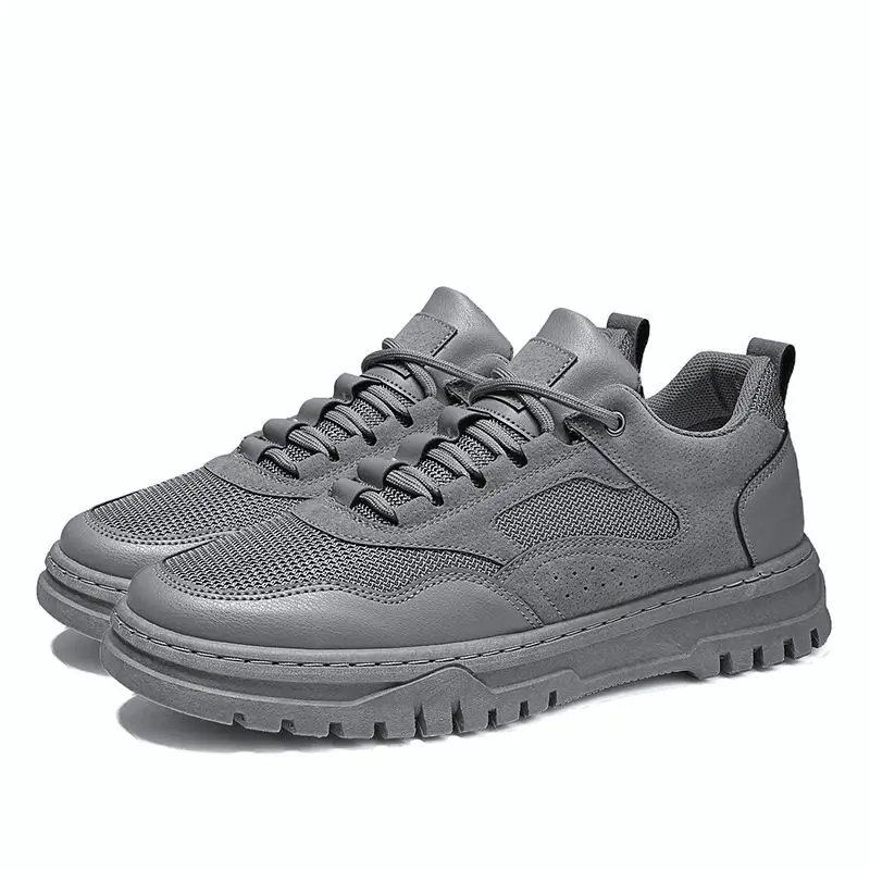 

Men Casual Shoes High Quality Leather Daily Jogging Fashion Breathable Loafers Outdoor Sneakers Moccasins