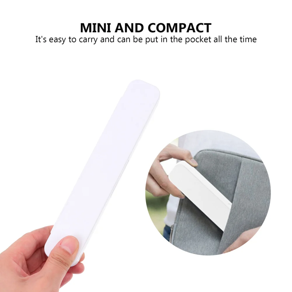 

1Pc Anti-slip Stylus Box Compatible with Apple Pencil 1/ 2 (White, Sky-blue)