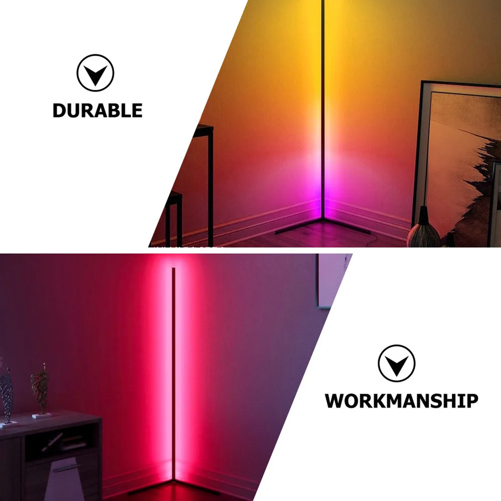 

1Pc Trigeminal Chassis Floor Lamp LED Floor Light Iron Home Lamp (US Plug)