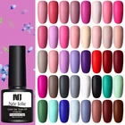 NEE JOLIE 8 мл матирующий Гель-лак отмачиваемый УФ-Гель-лак Одноцветный стойкий гель для дизайна ногтей матовый верхний слой