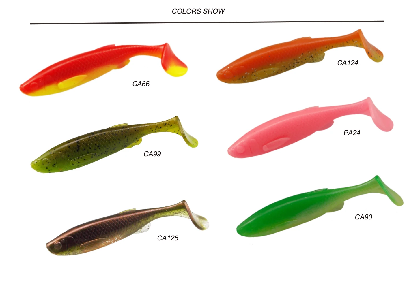 ESFISHING новая Мягкая приманка Shad Bleak Paddle Tail 125 мм 20 г 4 шт. искусственная приманка для ловли карпа T Tail Jigging Lure