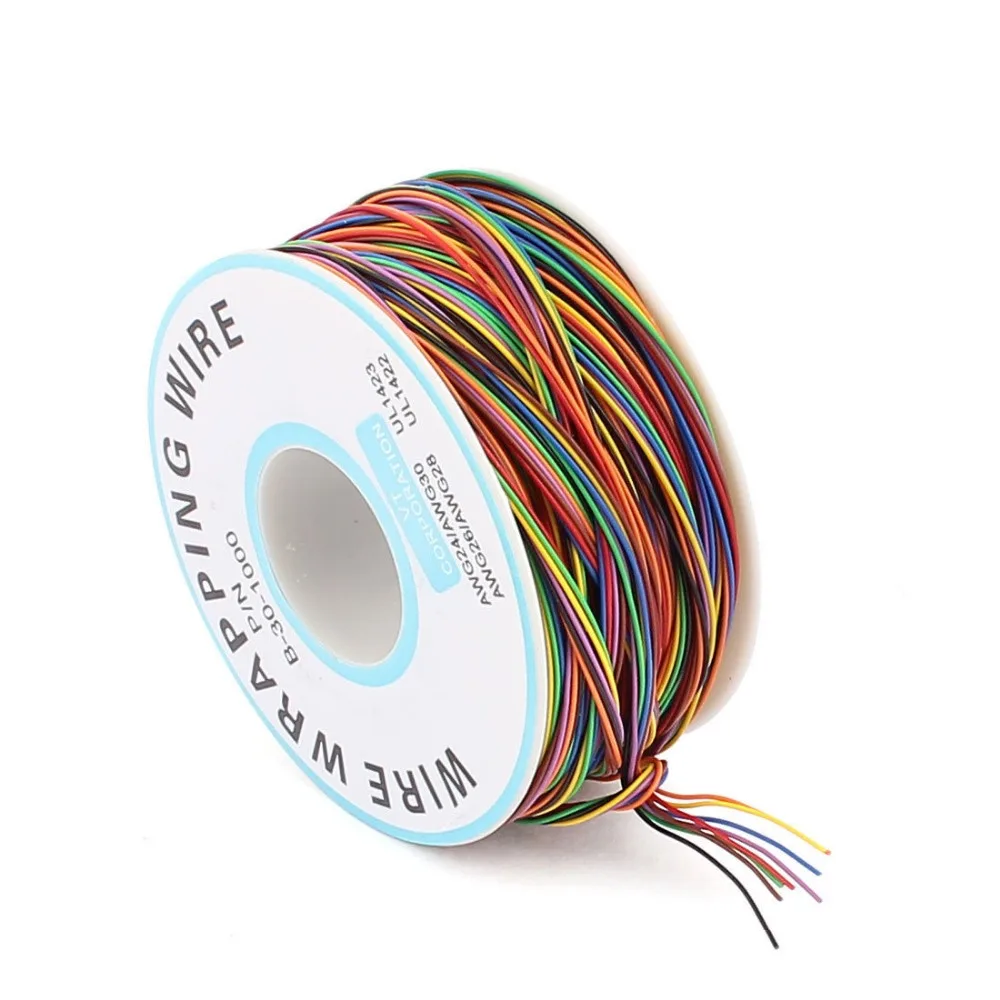 Медная проволока 30awg 0 25 мм разных цветов | Обустройство дома