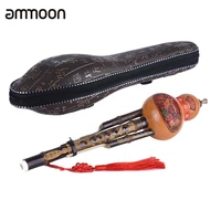 c key hulusi traditional chinese handmade flute gourd cucurbit flute ethnic musical woodwind instrument