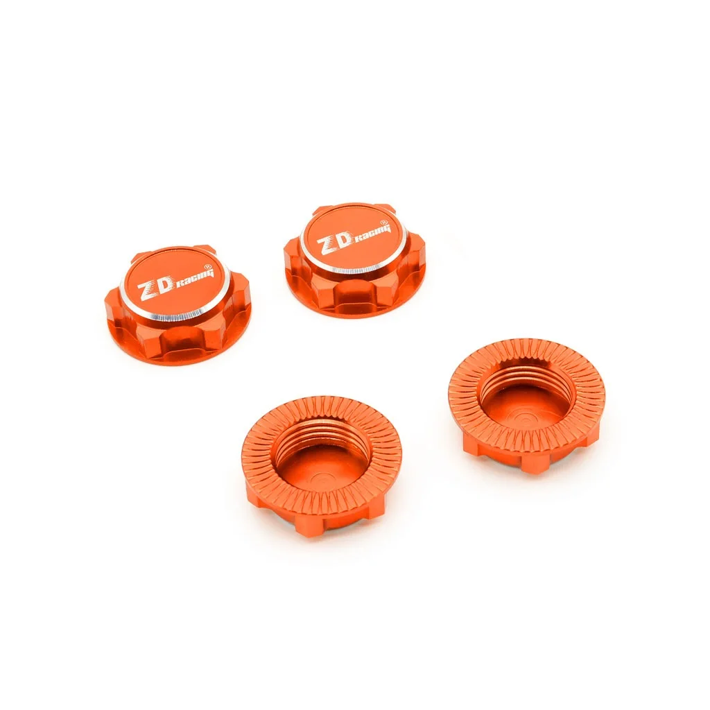 Zd Racing 4pcs Aluminium Wheel Hub Cover 17mm Hex Nut Dust Proof Upgrade Part for RC 1:8 Model Car HSP Axial HPI Traxxas Himoto | Игрушки и