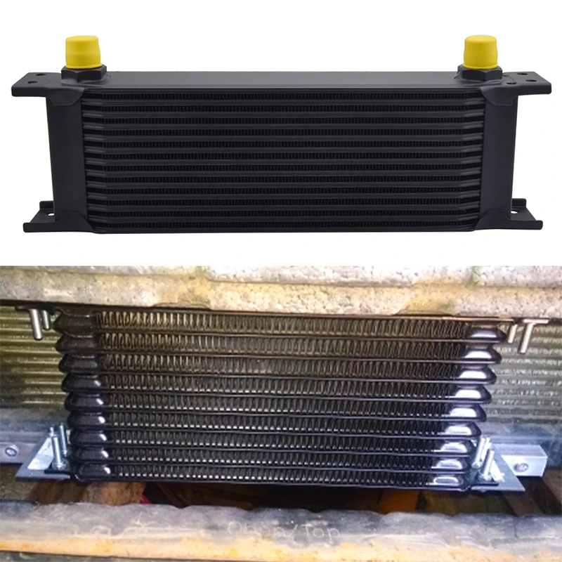 Алюминиевый гоночный масляный радиатор 13 рядов от evil energy|Маслоохладители| |