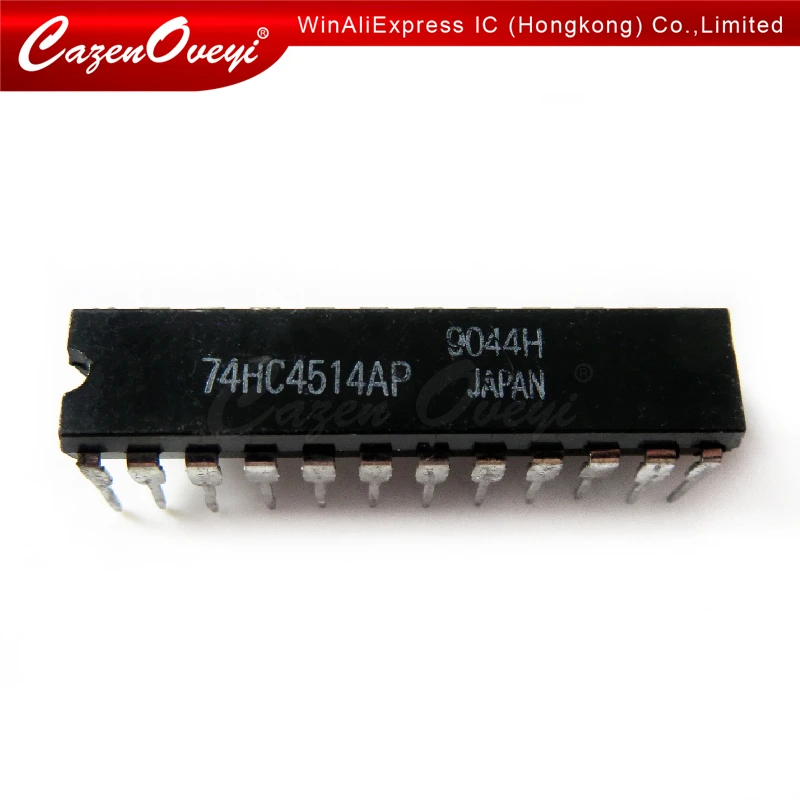 

4 шт./лот 74HC4514AP DIP-24 74HC4514 DIP24 CD74HC4514EN погружения в наличии