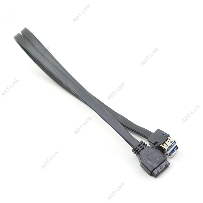 Usb 3.0 20 контактный разъем для 2 usb разъемов a мама материнской платы адаптер