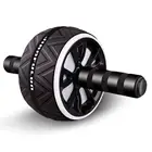 Тренажер для фитнеса, двухколесный, обновленный, для пресса живота колесные ролики, для кроссфита, тренажерного зала, бодибилдинга, фитнеса