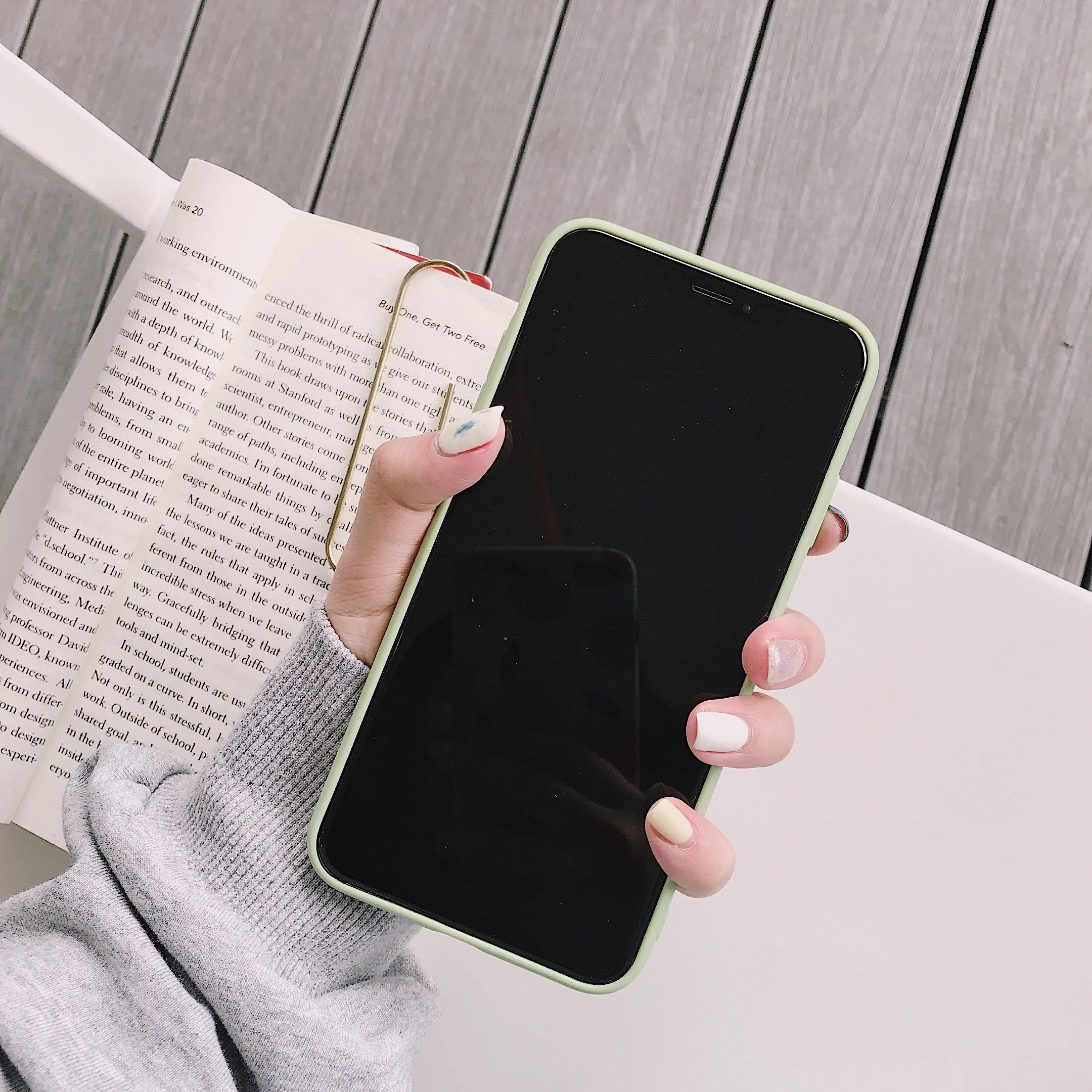 Чехол из ТПУ с зелеными цветами для fundas iPhone 11 Pro 6 S 7 8 Plus силиконовый мягкий чехол