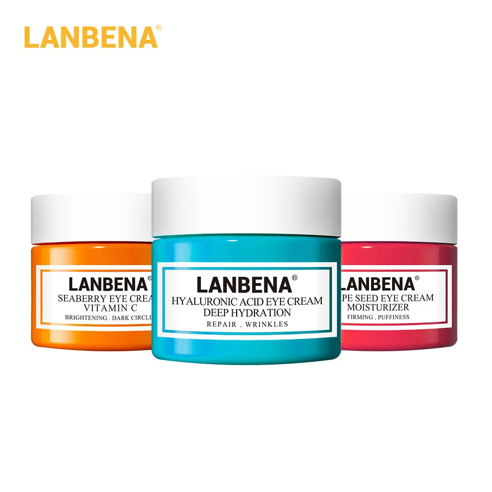 

LANBENA 20g Eye Cream Eye Serum Hyaluronic Acid Moisturizing Anti-Wrinkle Anti Aging Ageless Anti-Puffiness Dark Circle Firming