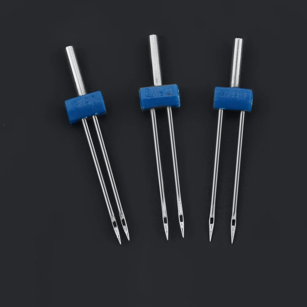 

3pcs 2mm 3mm 4mm stretch Double Twin Needle Pins Sewing machine Needlework tool