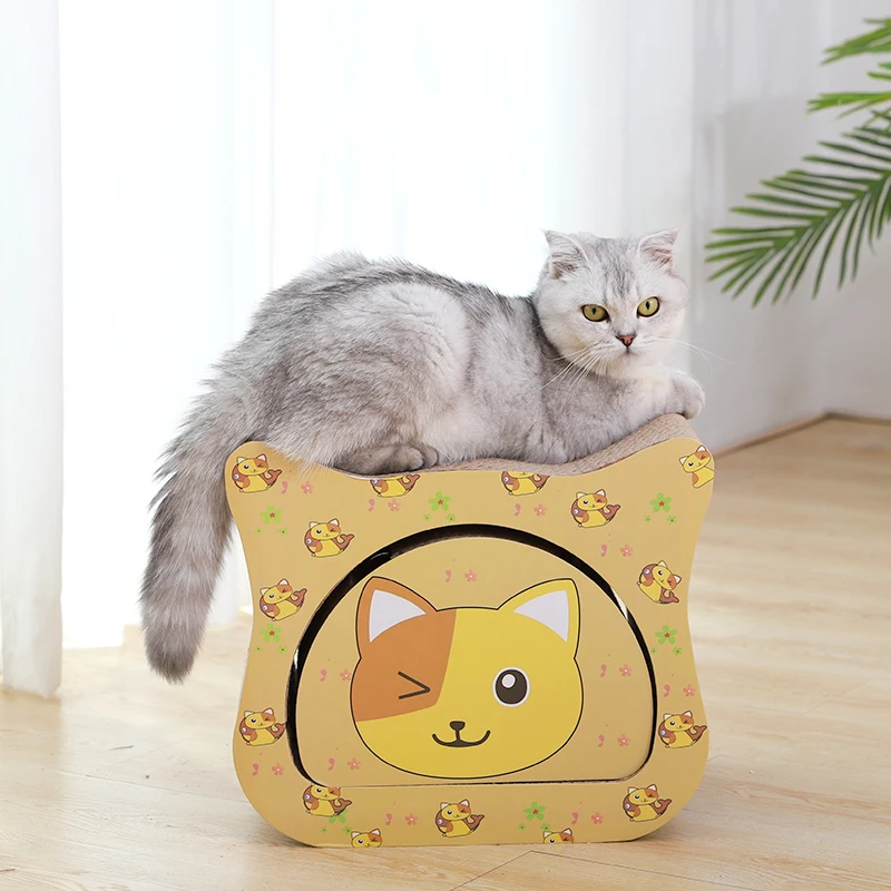 Hoopet интерактивная игрушка для кошек гофрированная доска когтеток товары | Дом и