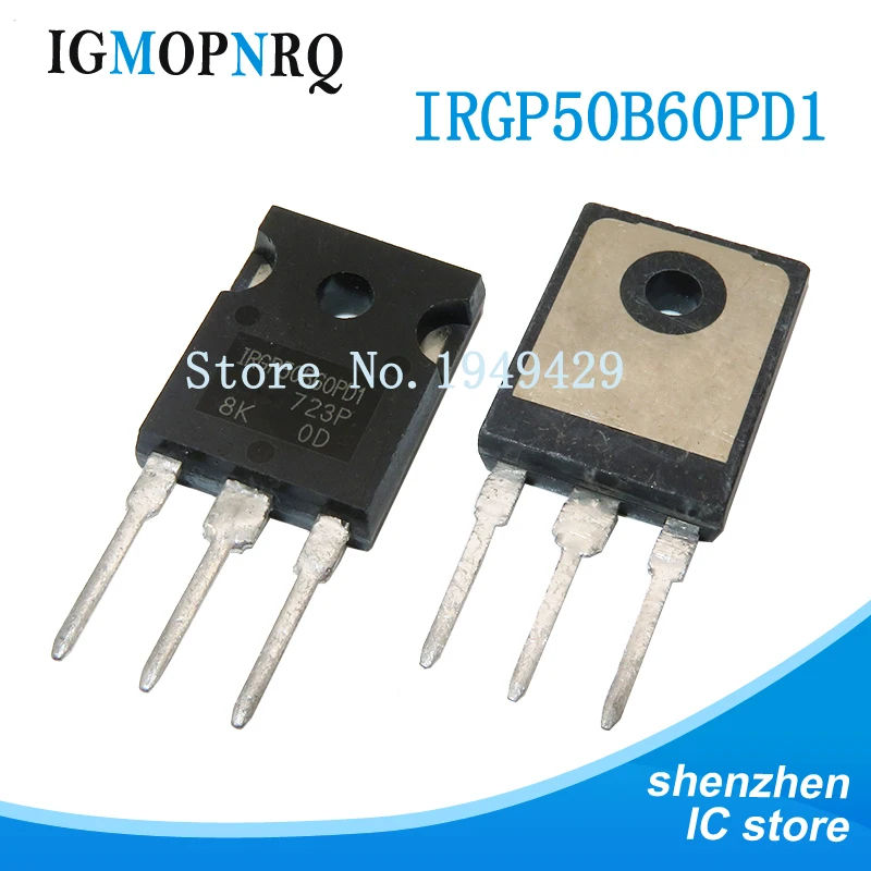 

2PCS IRGP50B60PD1 TO-3P IRGP50B60 TO-247 GP50B60PD1 IRGP50B60PD1PBF