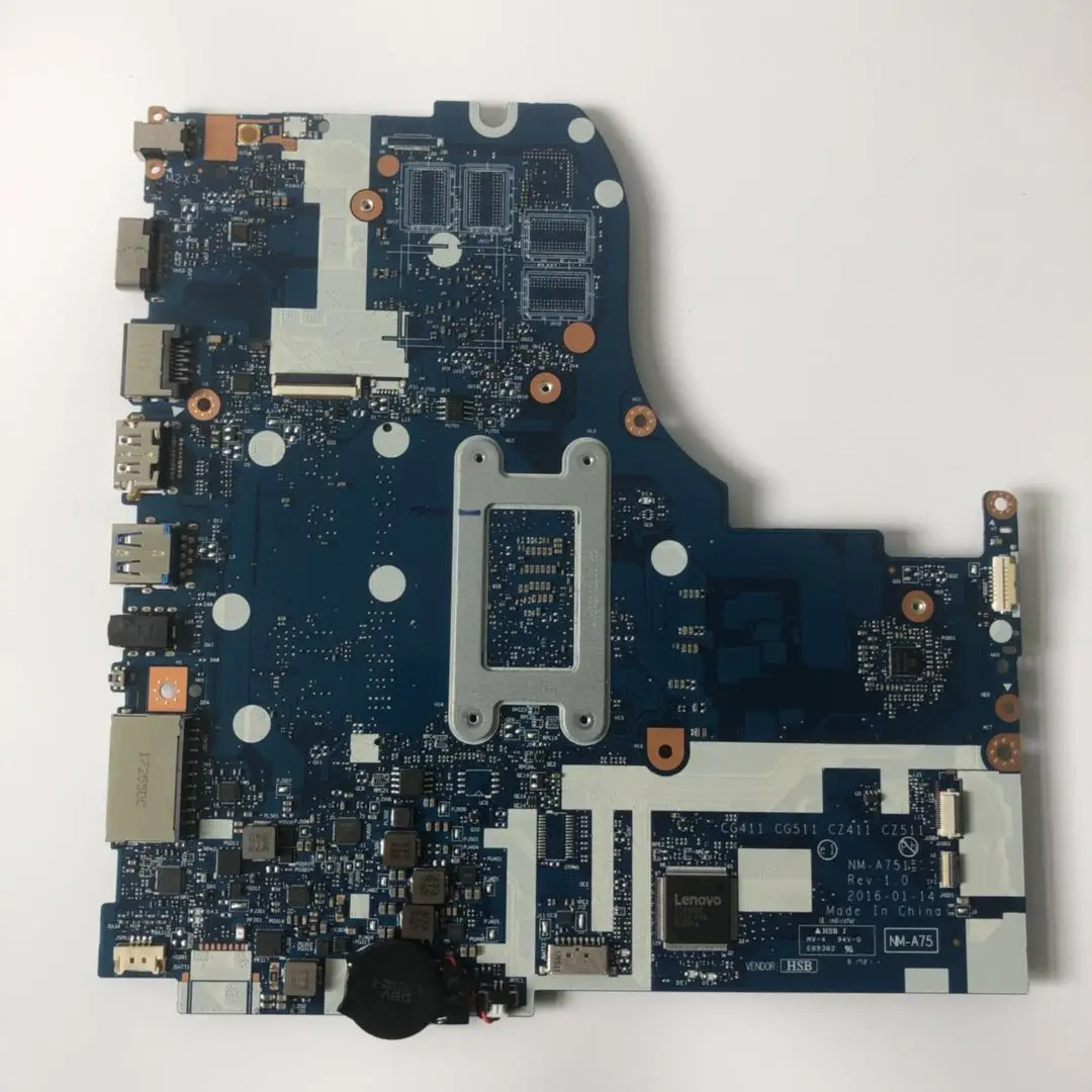 Материнская плата для ноутбука Lenovo 310-15ISK NM-A751 510-15ISK оригинальная материнская 4G-RAM