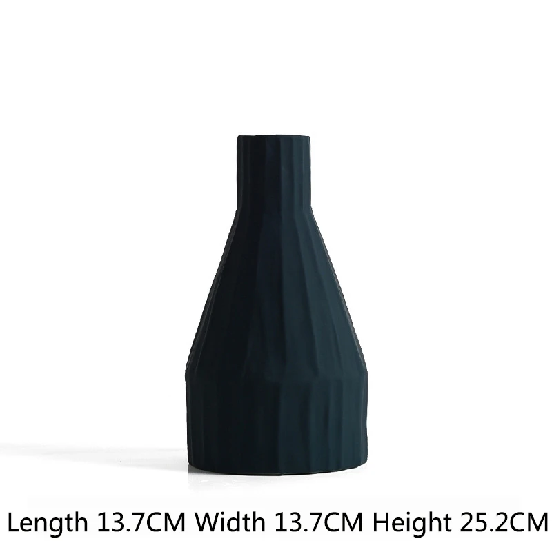 

Modern Minimalist Ceramic Vase Creative Home Nordic Living Room Dining Table Flower Arrangement Decorative Vase
