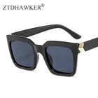 Квадратные Солнцезащитные очки со стрелками, цветные модные мужские и женские дикие роскошные женские модные очки