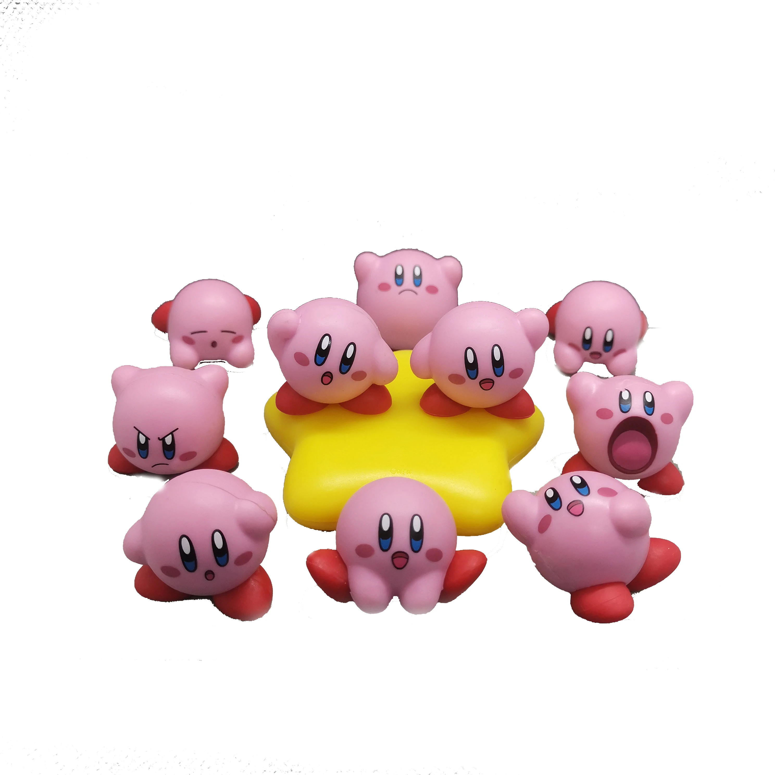 

Экшн-фигурка покемона 2-7 см, игрушки, мини-фигурки, модель игрушки 6 шт./компл., Кирби Литтен, аниме, Детская кукла, подарки на день рождения