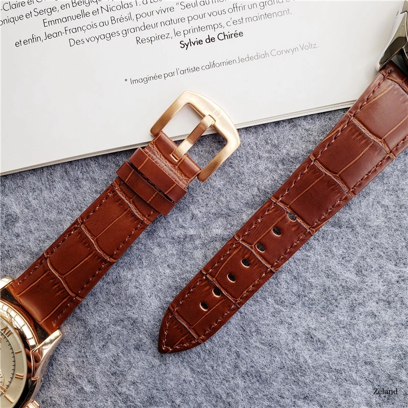 

Bu1 Omega fashion tourbillon men and women automatic mechanical watch multi-function imported leather nd wristwatch