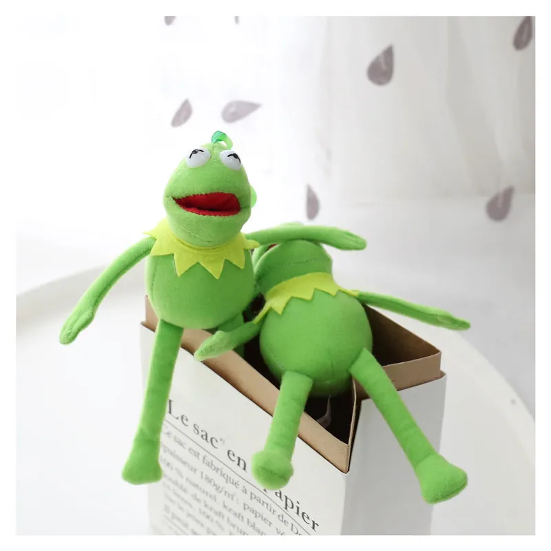 

1pc 40cm Kermit Plush Doll Sesame Street frogs Toy Stuffed Animal Soft Stuffed Toy Baby Doll Christmas Holiday Gift For Kids