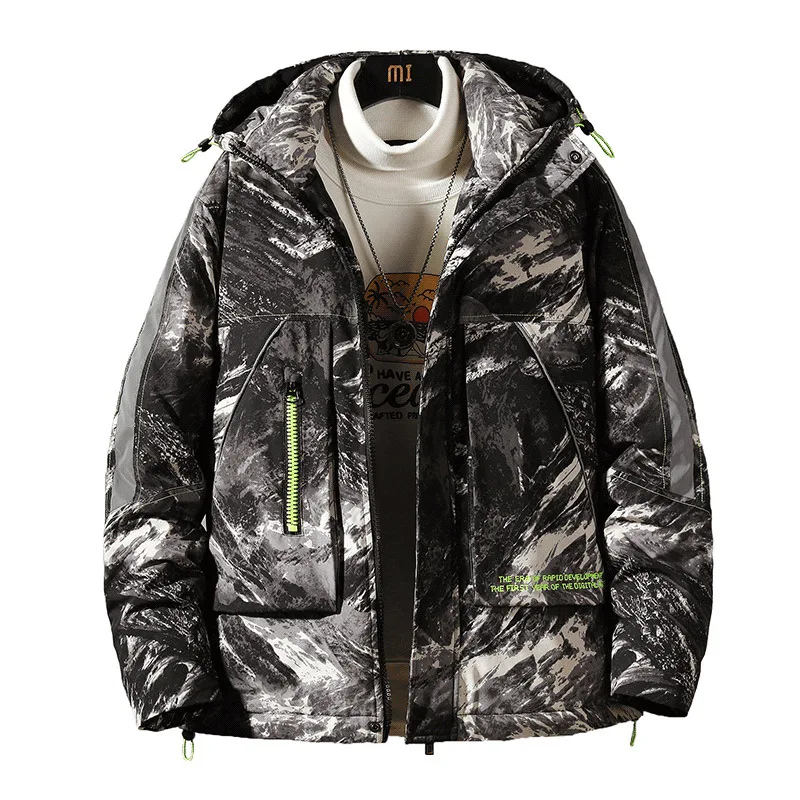 

New Men's Winter warm Hooded Duck Down Jacket Brand Menswear clothes dropshipping Male Casual fashion top Coat hot sale coats