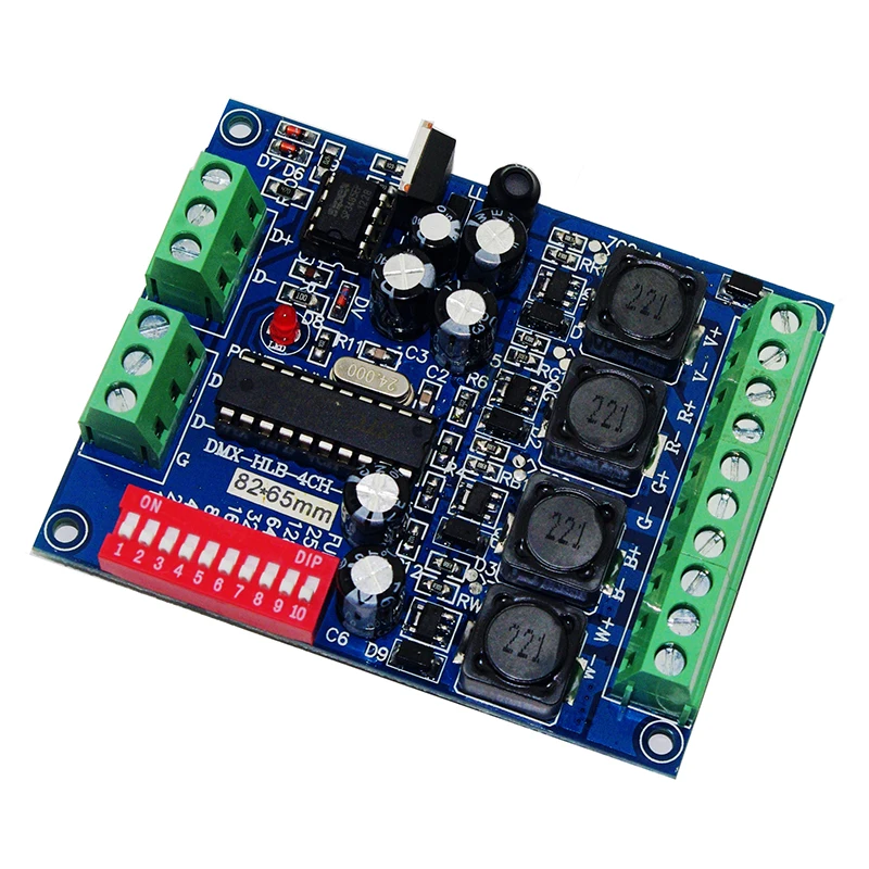 4 канала декодер DMX512 Φ постоянный ток 350 мА/700 мА * контроллер RGBW отдельных