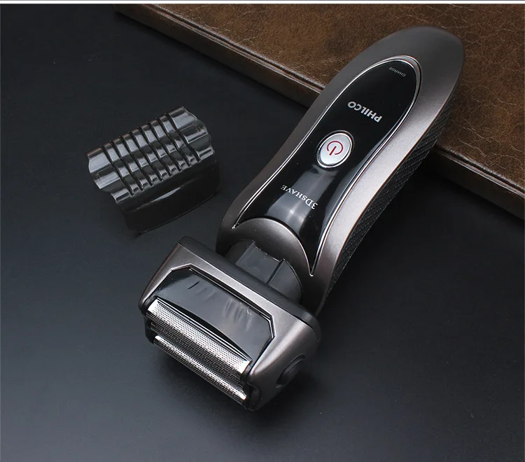 Бритва Мужская аккумуляторная с 4 лезвиями и ЖК дисплеем|Электробритвы| |