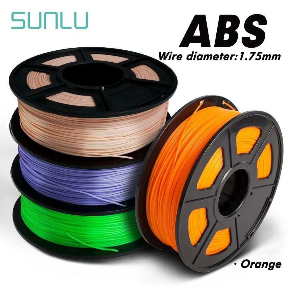 Бестселлер ABS нить 1 75 мм для 3d принтера кг/рулон 2.2lb с катушкой 26 цветов 3D нити
