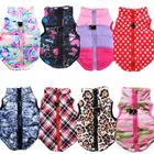 Теплая одежда для маленьких собак, ветрозащитное зимнее пальто для собак, куртка, мягкая одежда, наряд для щенков, жилет