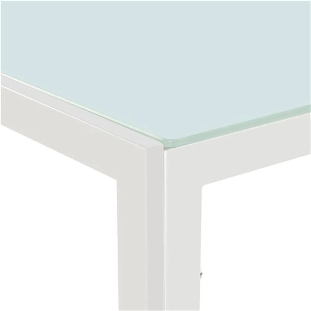 5 шт PU поверхность обеденный набор GlassTable и 4 кожаных стула для кухни белый дома |