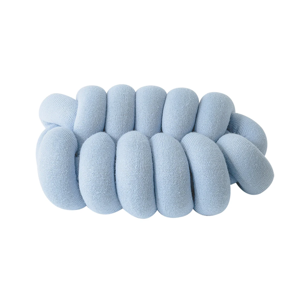 구매 북유럽 침실 매듭 침대 베개 공 디자인 식당 의자 Chaise Lounge Back Cushion Kids 생일 선물