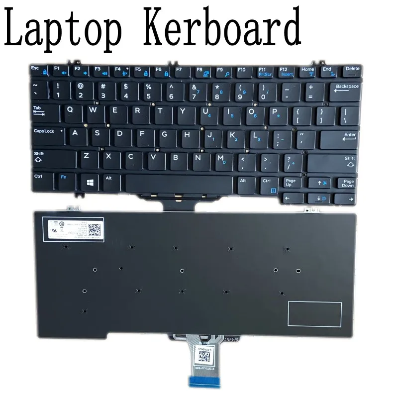 

US laptop Keyboard for DELL Latitude 5290 7380 7389 7390 E7390 E7290 E5290 E5280 5288 5289 7280 E7380 E7220 7290