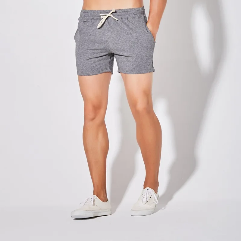 

Men's Joggers Casual Shorts Fitness Workout Sweatshorts Cotton Elastic Waist Breathable Oversize Male Shorts Home Athletic Pants