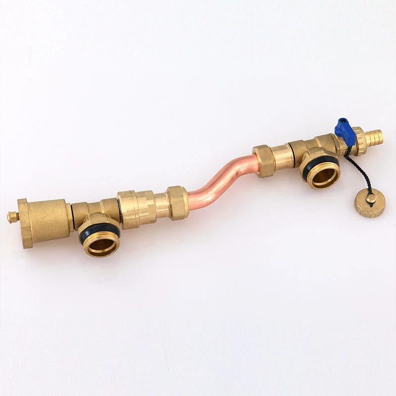 

Floor Heating Differential Pressure Bypass Valve Hydraulic Balance Automatic Exhaust Valve Distributor Drain Valve + Three Way