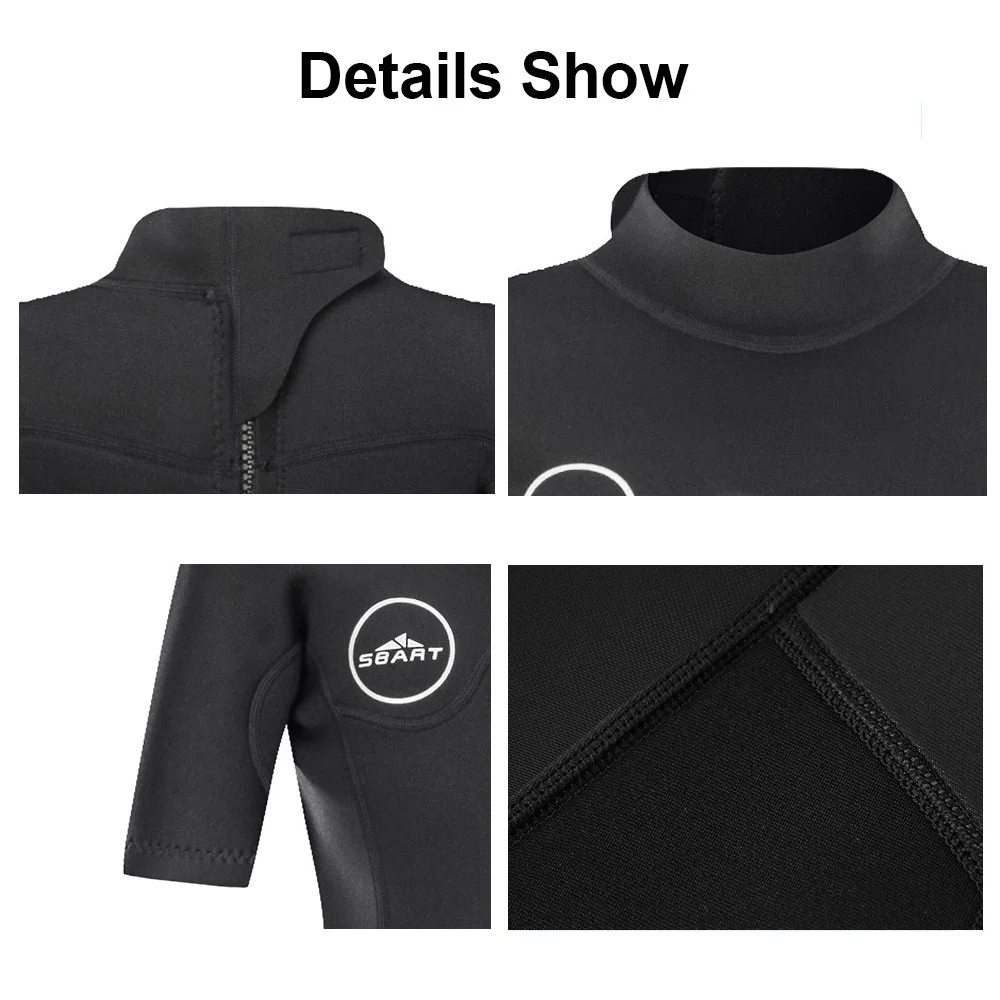 Профессиональный Детский Гидрокостюм с шортами 2 мм одна штука Неопреновая