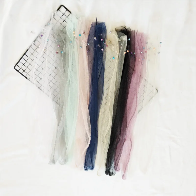 12 Pairs Women Girls Spring Summer New Listing Glitter Soft Breathable Black Lace Flower Fishnet Mesh Ankle Pearl Socks