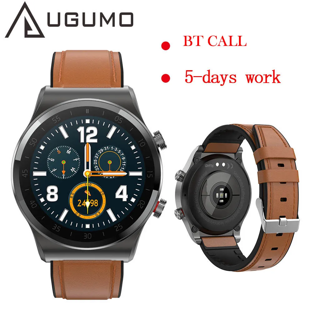 

Men BT Call Smart Watch Heart Rate Blood Pressure Fitness Tracker Sport Watches Women Smartwatch For Huawei Xiaomi PK L13