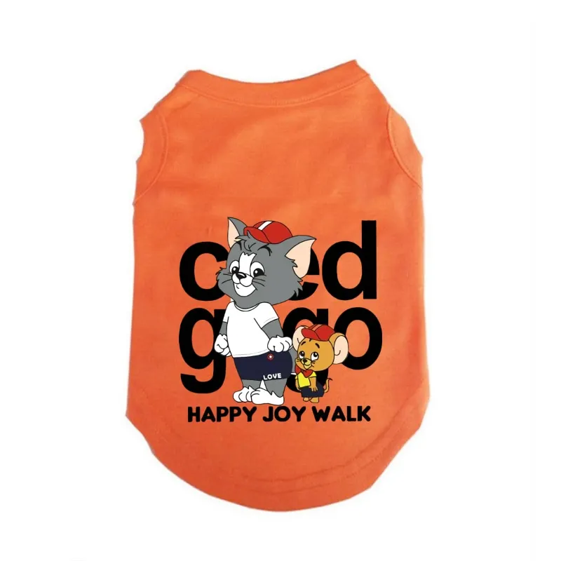 

dog shirt pet vest dogs summer Cute Printed clothes Puppy Clothing Pet Vest Cotton T Shirt Pug Costumes Clothes for Small Dogs