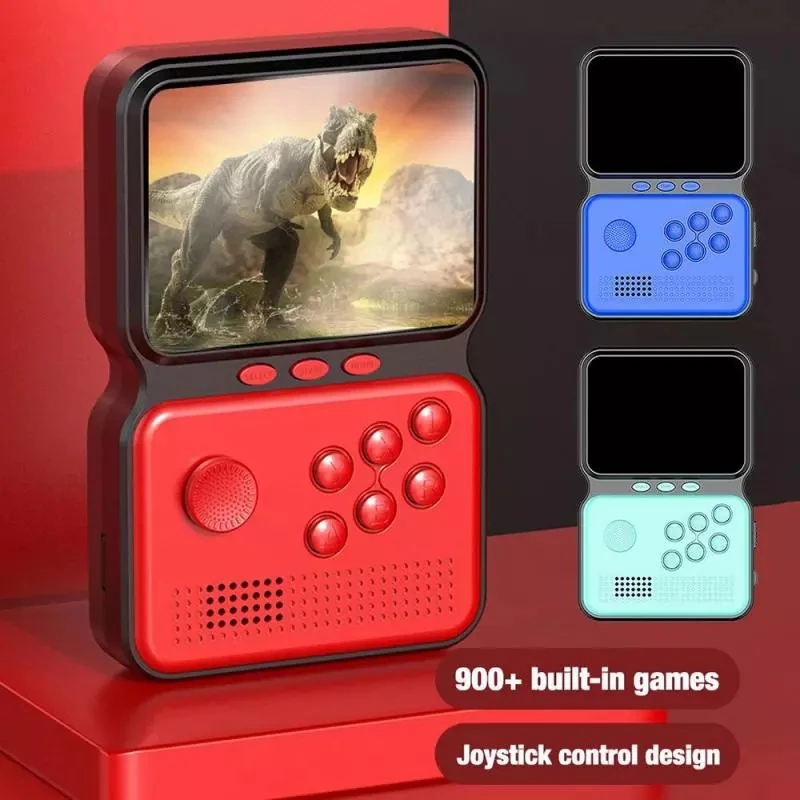 

16-битный Карманный джойстик для 900 ретро игр, портативный 3-дюймовый цветной ЖК-экран, геймпад M3, игровая консоль, ручной файтинг