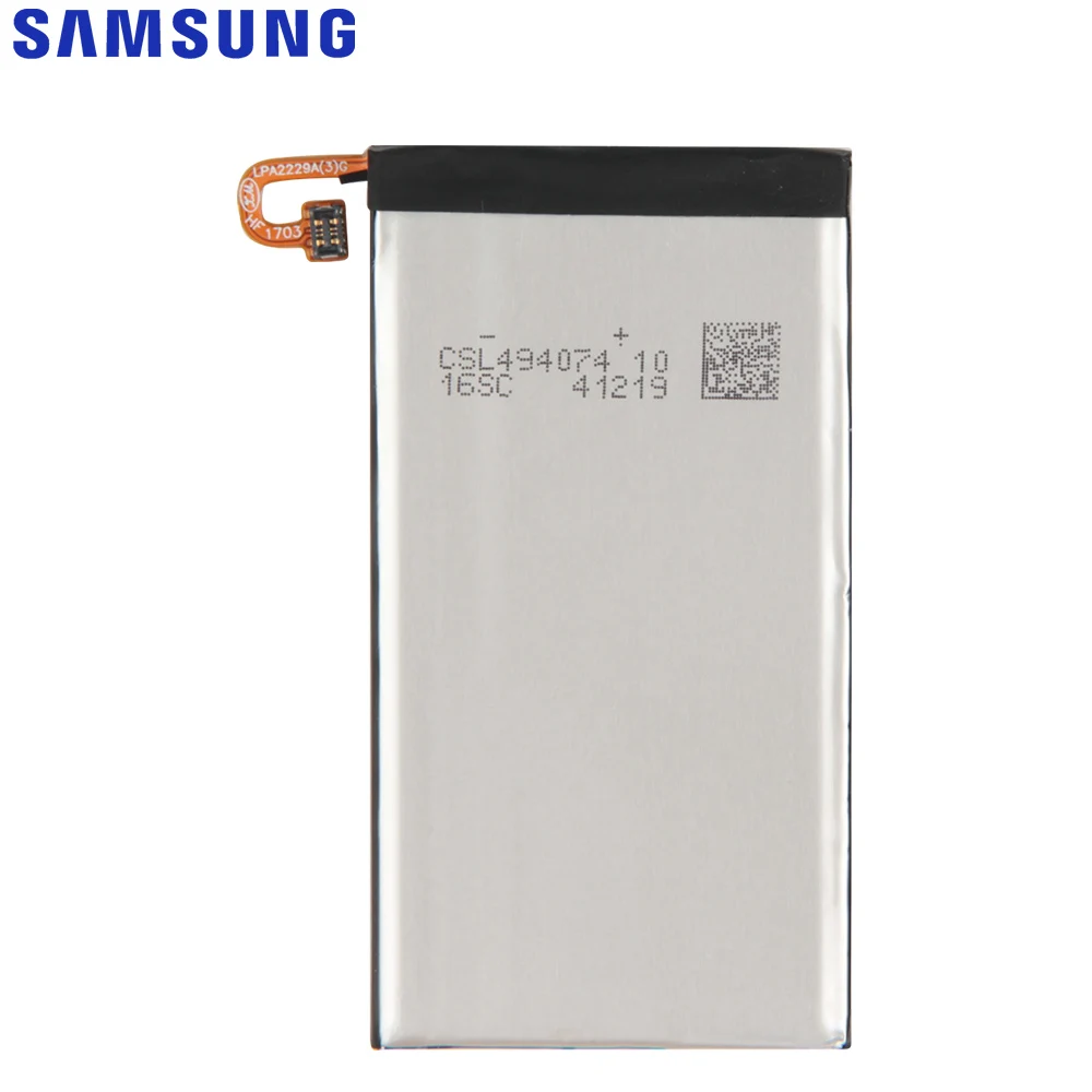 Оригинальная запасная батарея Samsung для Galaxy A3 2017 A320 Edition телефона 2350