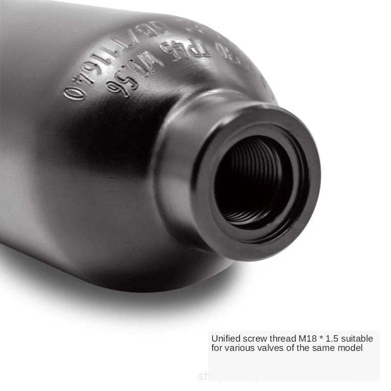 Цилиндрическая пневматическая бутылка topiston PCP для пейнтбола ВВС HPA 1 5 л/6061 л/бар