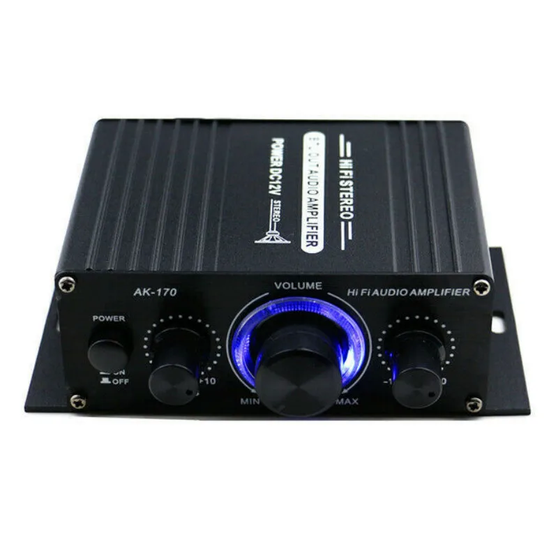 

220V 400W Bluetooth HiFi Power Amplifiers Stereo Home Audio Digital Sound Amplifier With Treble Bass Stereo FM AMP Remote*