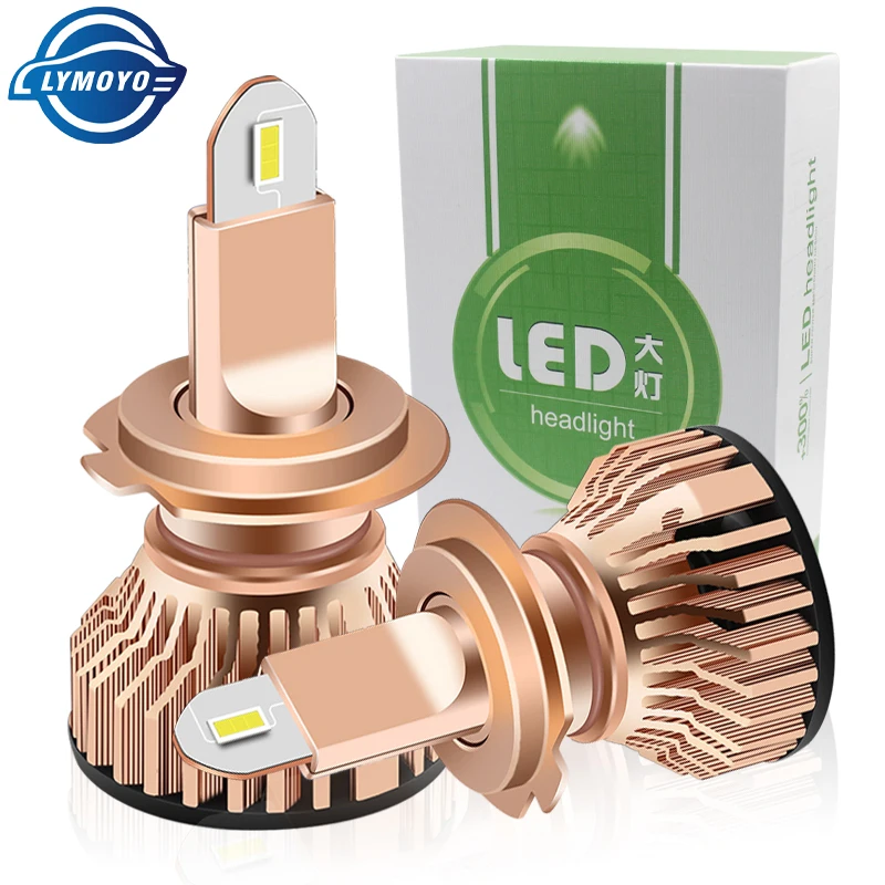 1 комплект автомобисветодиодный светодиодные фары H7 H1 LED H4 9005 H8 H11 H9 Hi/LO CSP Chip