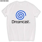 Dreamcast Ultralarge логотип футболка хлопок мужская футболка бренд shubuzhi европейский размер футболка sbz5247