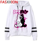 Kawaii короткая футболка с героями из японского аниме ума Kokichi толстовки Для Мужчин Мультфильм Danganronpa V3 ума Kokichi уличная одежда с графическим принтом унисекс толстовки мужской