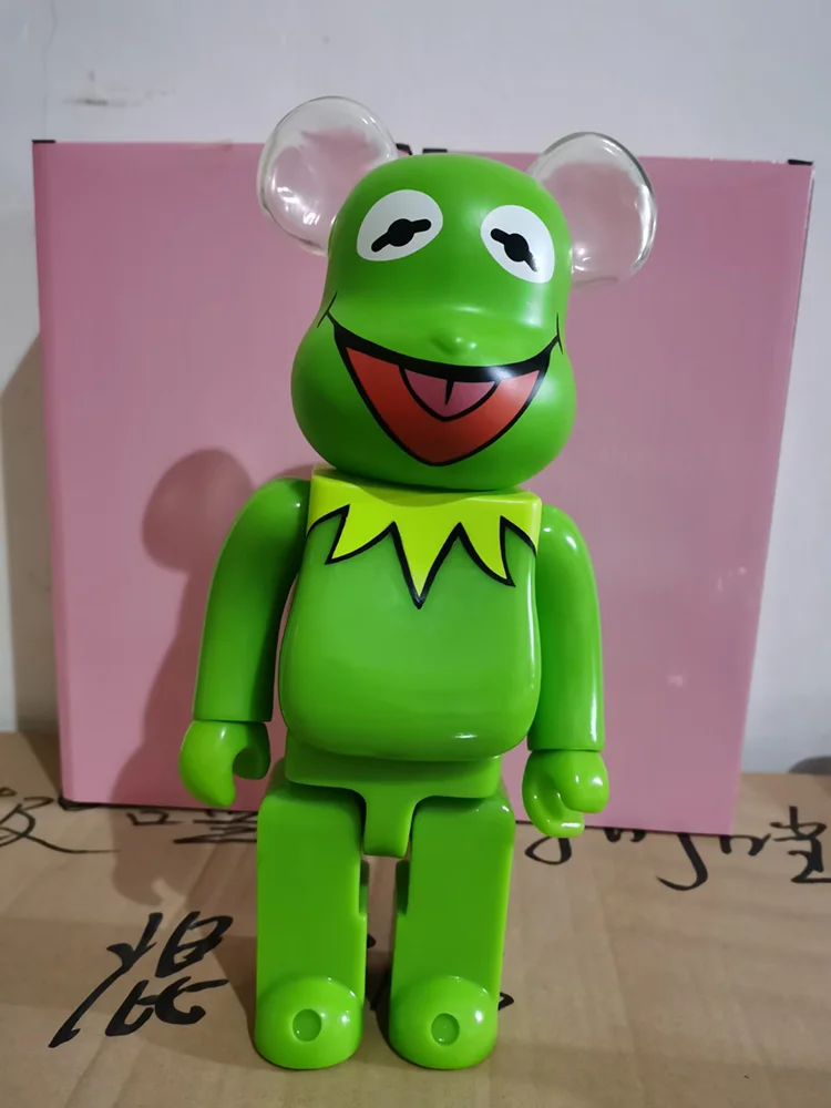 

Bearbricklys 28cm 400% Bear&bricklys Toy Frog Blocks Bear Toy Action Toy Figures Garage Kits Dolls Kids Toys