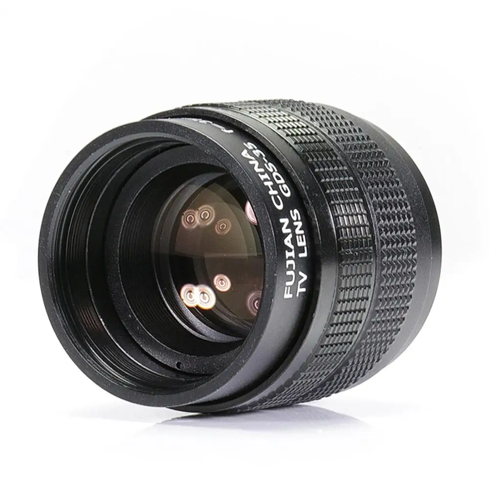 Фуцзянь 35 мм f/1,7 APS-C cctv объектив+ переходное кольцо+ 2 макрокольцо для NEX FX M4/3 NIKON1 EOSM беззеркальная камера